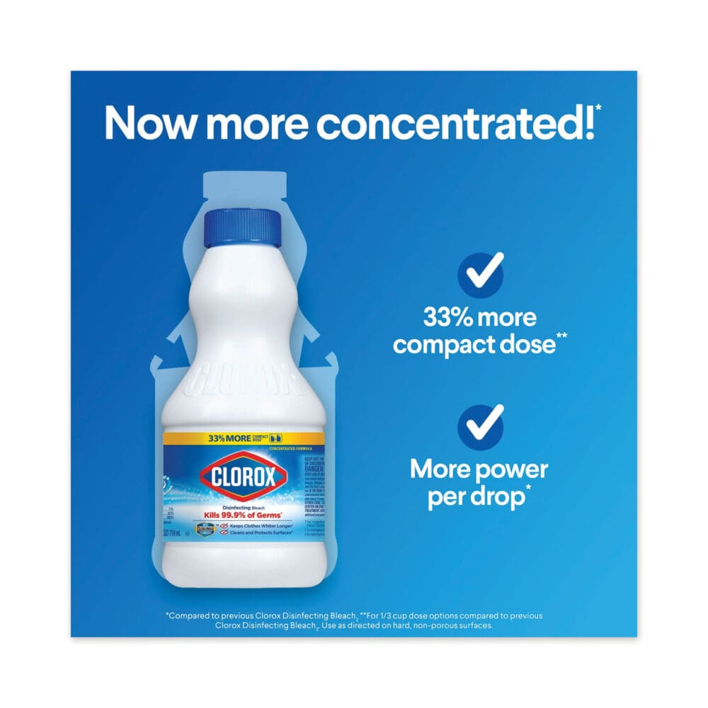 Regular Bleach with CloroMax Technology, 24 oz Bottle, 12/Carton - Image 11