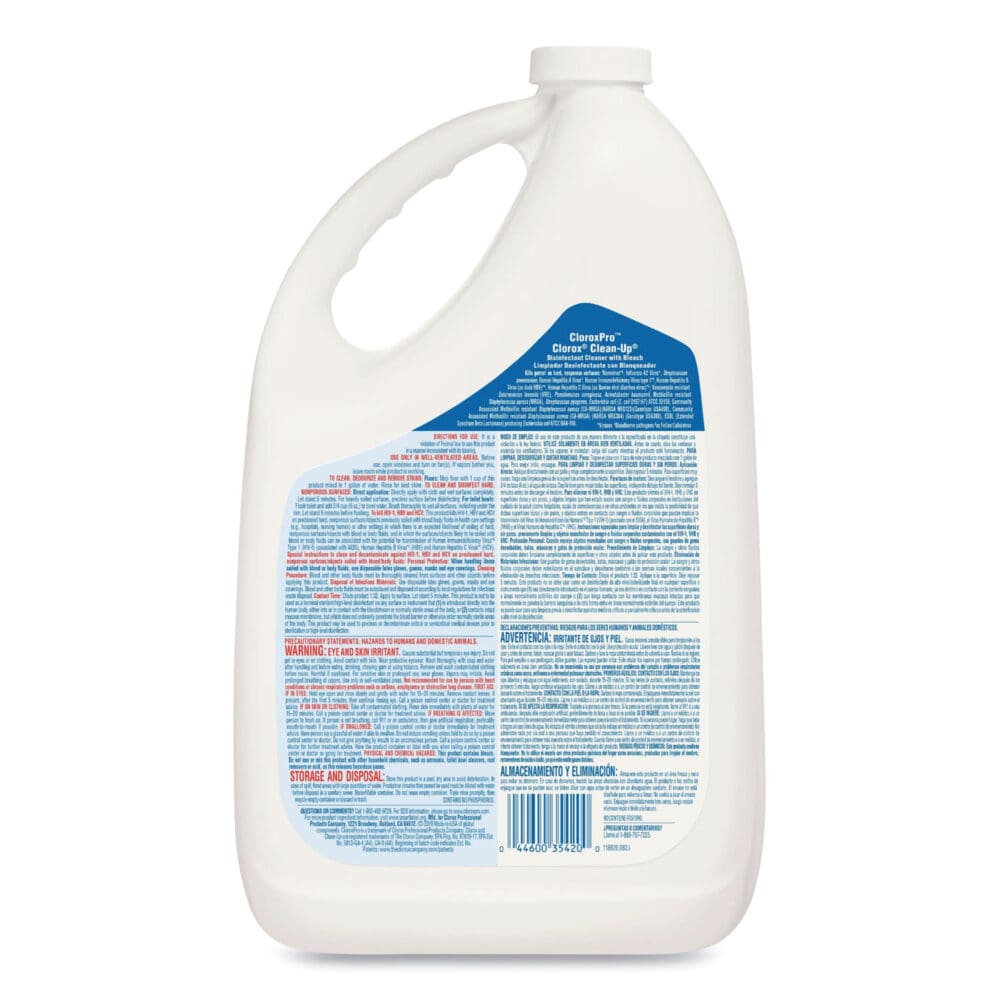 Clorox Pro Clorox Clean-up, Fresh Scent, 128 oz Refill Bottle - Image 8