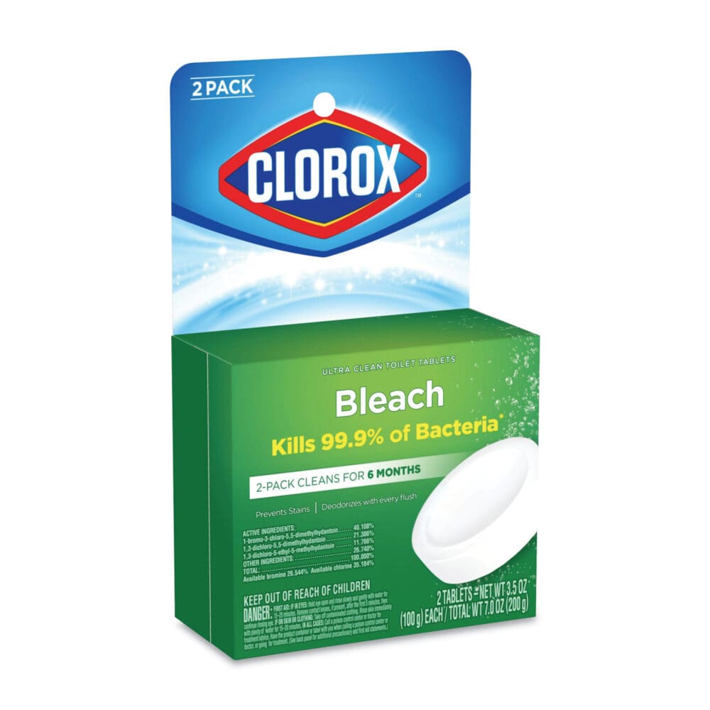 Automatic Toilet Bowl Cleaner, 3.5 oz Tablet, 2/Pack - Image 2