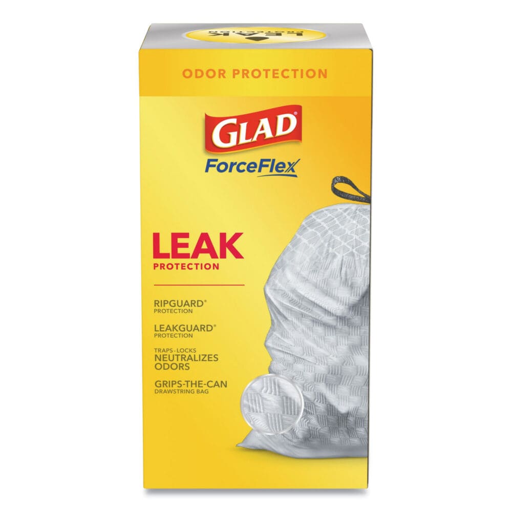 Tall Kitchen Drawstring Trash Bags, 13 gal, 0.72 mil, 23.75" x 24.88", White, 240/Carton - Image 7