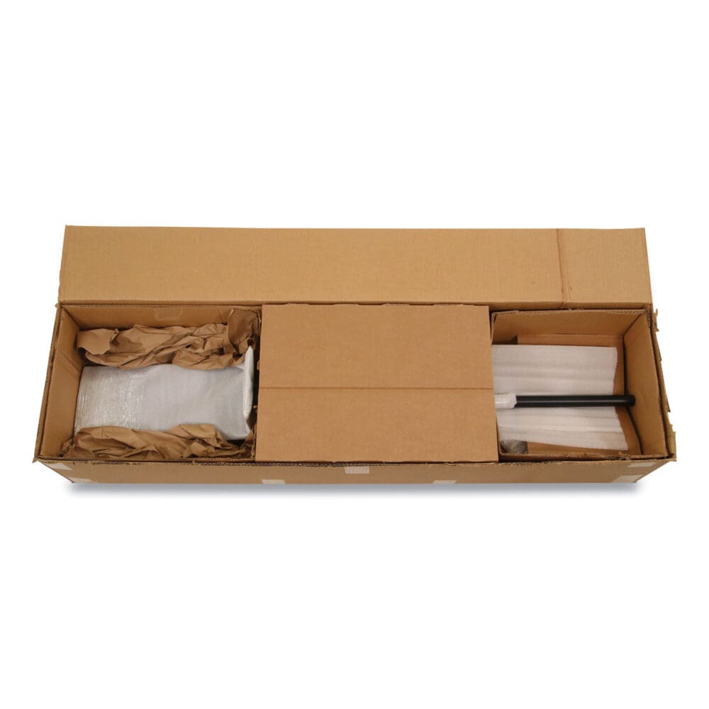 Hand Sanitizer Stand, 12" dia x 48" h, Black - Image 4