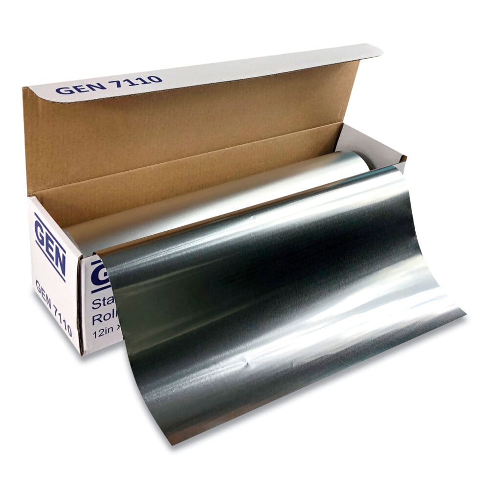 Standard Aluminum Foil Roll, 12" x 500 ft - Image 2