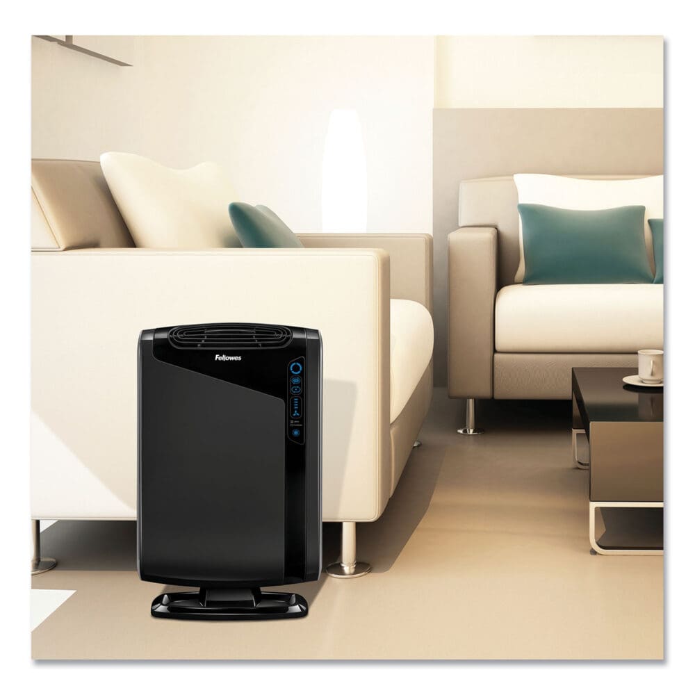 HEPA and Carbon Filtration Air Purifiers, 300 to 600 sq ft Room Capacity, Black - Image 4