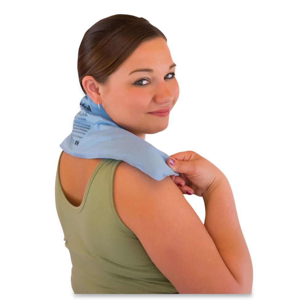 Soft Comfort CorPak Reusable Hot and Cold Pack, Neck Contour, 20 x 6 - Image 2