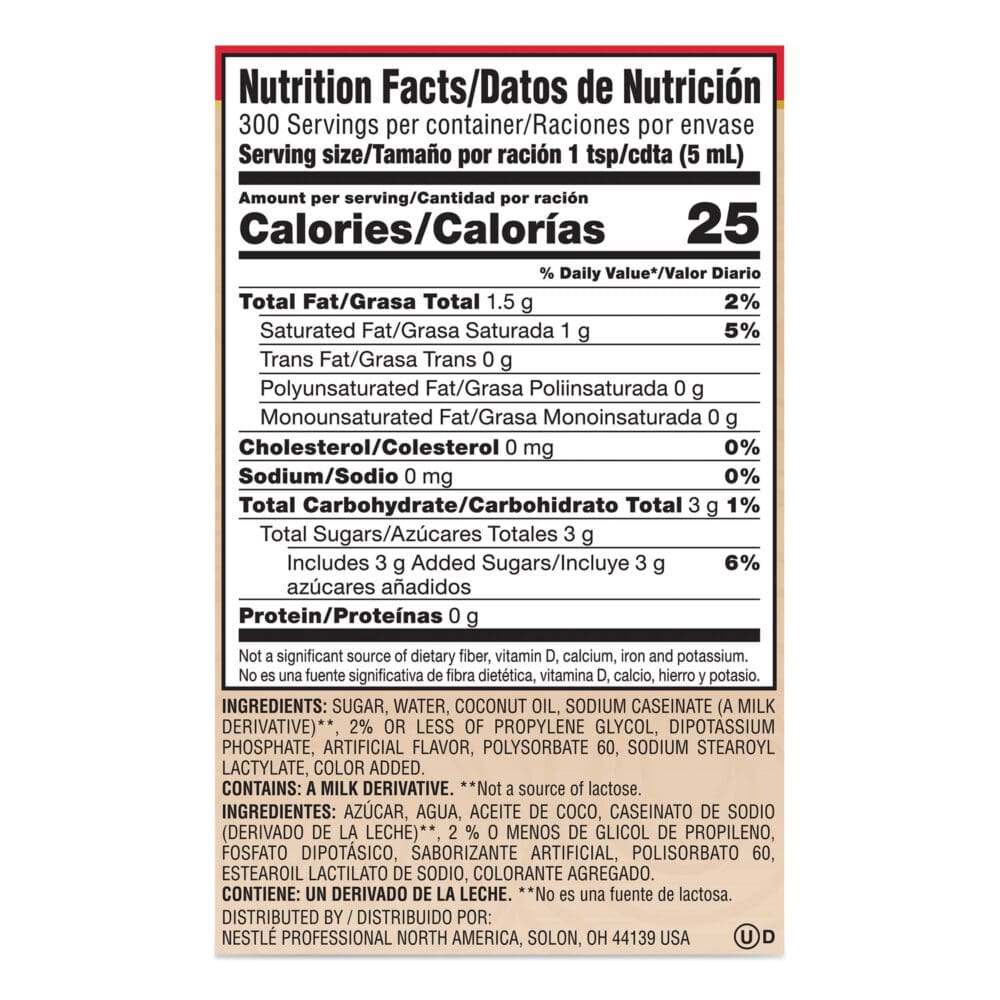 Liquid Coffee Creamer, Sweetened Original, 1.5 Liter Pump Bottle, 2/Carton - Image 8