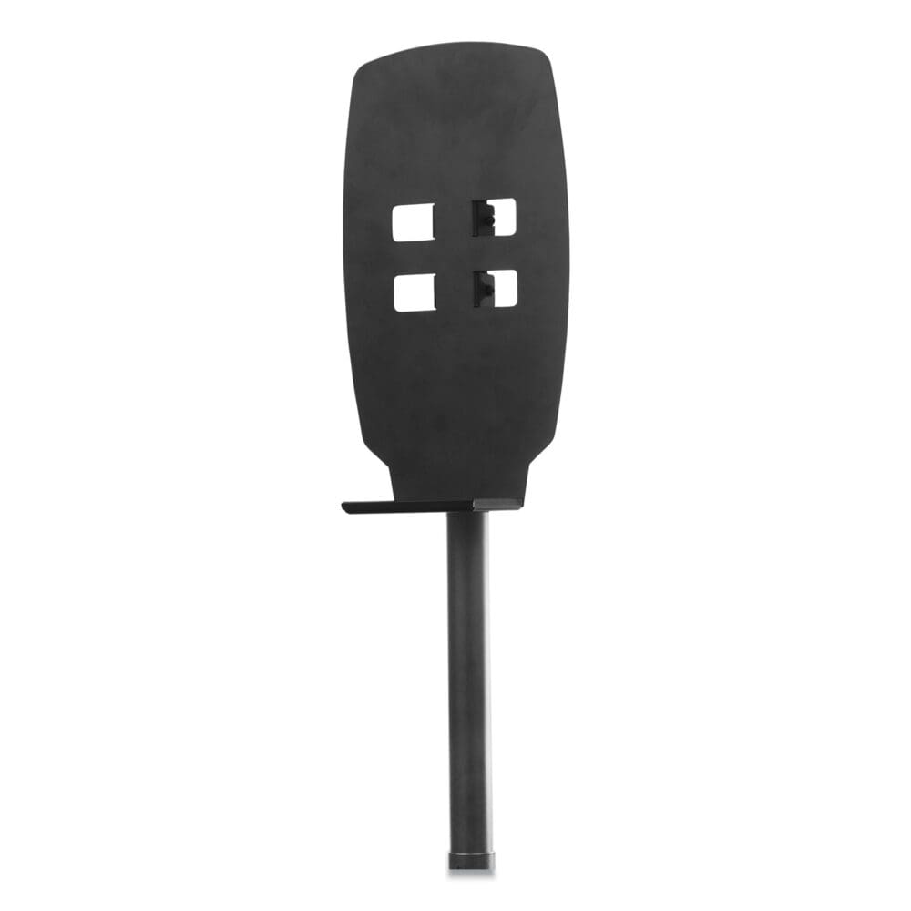 Floor Stand for Sanitizer Dispensers, Height Adjustable from 50" to 60", Black - Image 7