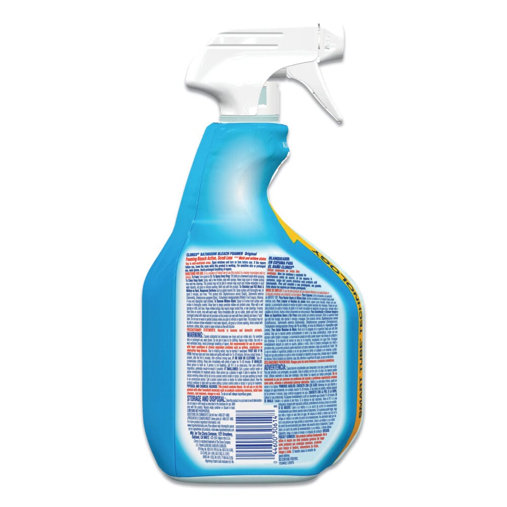 Bleach Foamer Bathroom Spray, Original, 30 oz Spray Bottle, 9/Carton - Image 2