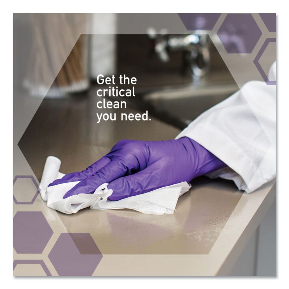 WetTask System Prep Wipers for Bleach/Disinfectants/Sanitizers Hygienic Enclosed System Refills, w/Canister, 55/Rl,12 Roll/Ct - Image 5