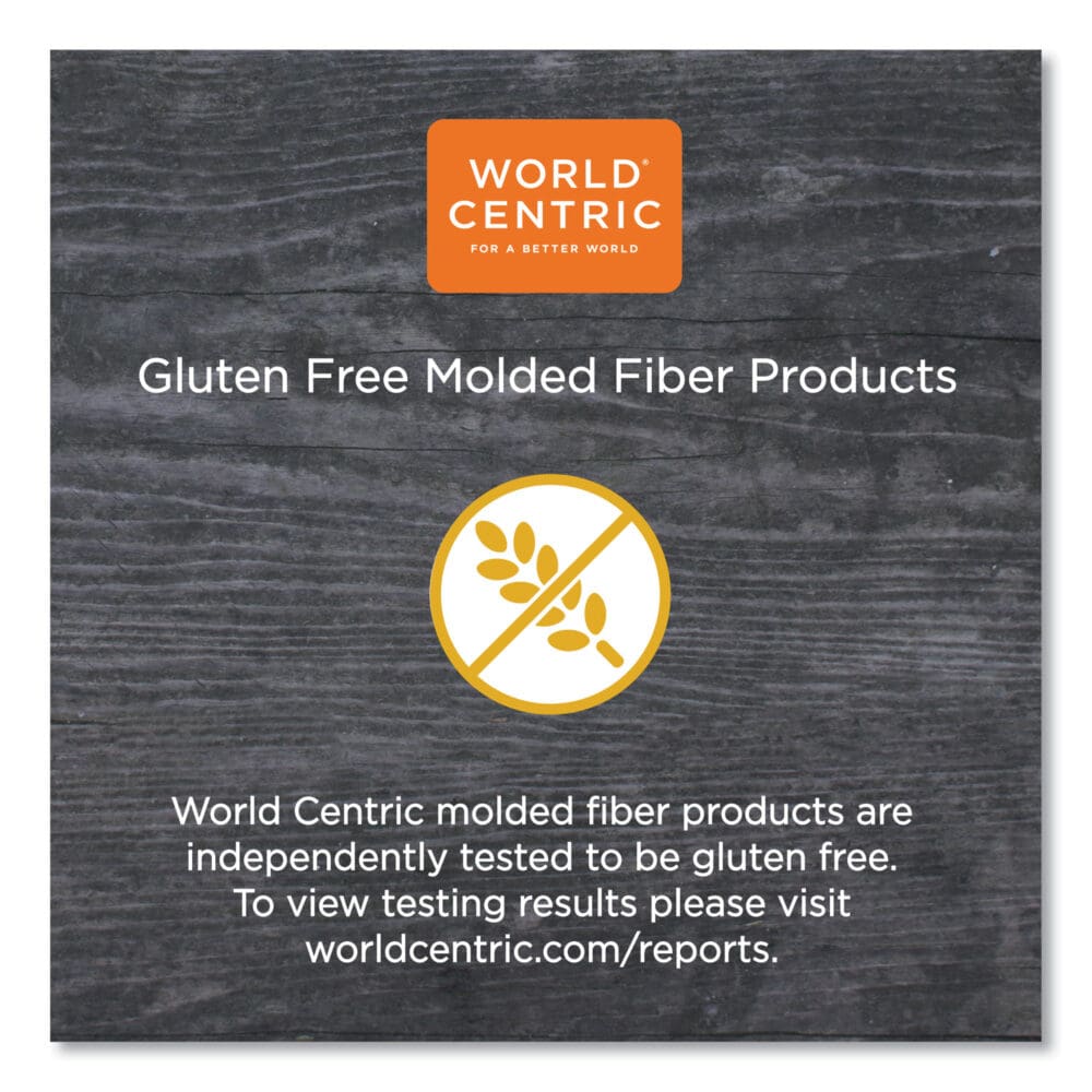 Fiber Trays, PLA Lined, PFAS Free, 1-Compartment, 8.3 x 4.9 x 0.7, Natural, Paper, 500/Carton - Image 5