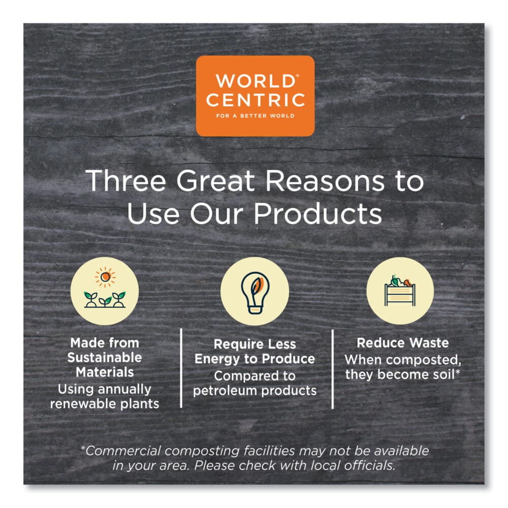 PLA Lids for Fiber Bowls, 7.5" Diameter x 1"h, Clear, Plastic, 300/Carton - Image 4