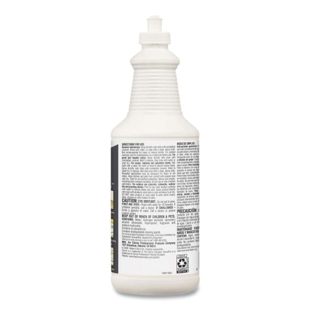 Urine Remover for Stains and Odors, 32 oz Pull top Bottle, 6/Carton - Image 2