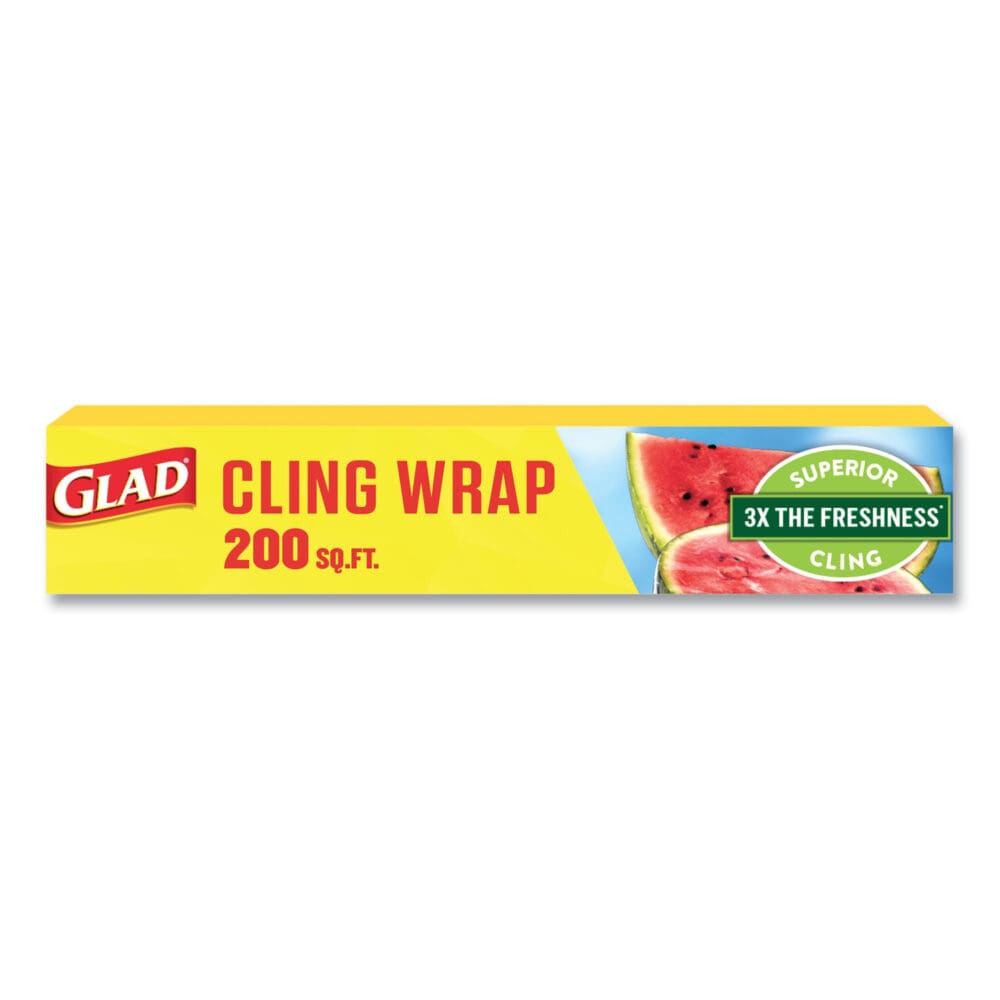 ClingWrap Plastic Wrap, 200 Square Foot Roll, Clear - Image 6