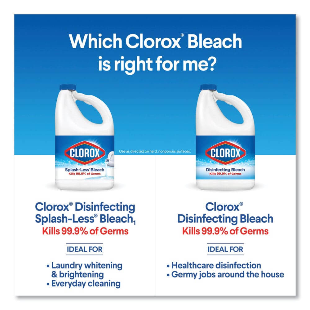 Regular Bleach with CloroMax Technology, 24 oz Bottle, 12/Carton - Image 7
