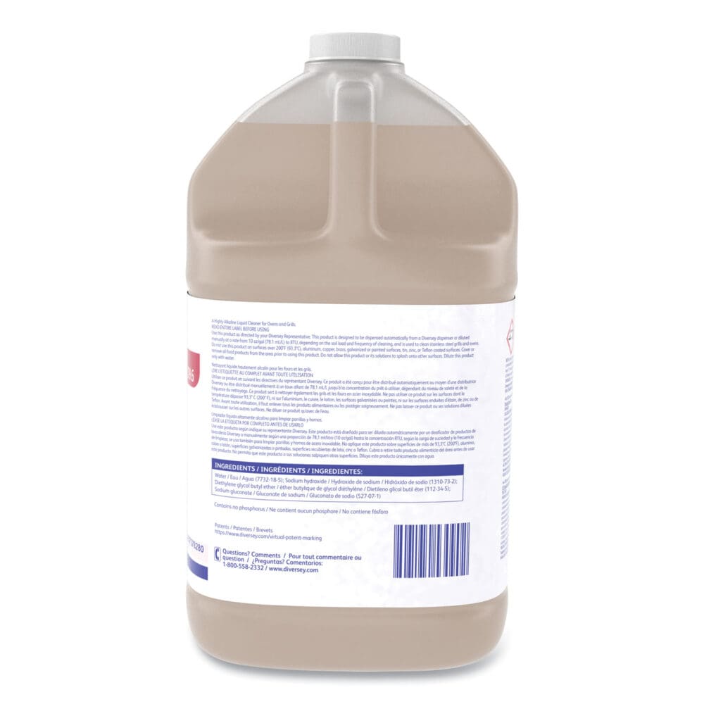 Suma Oven D9.6 Oven Cleaner, Unscented, 1gal Bottle - Image 2