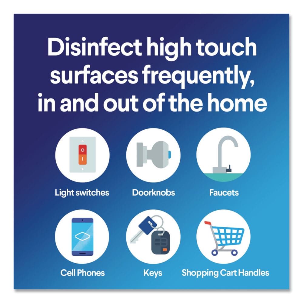 Disinfecting Wipes, Easy Pull Pack, 1-Ply, 8 x 7, Fresh Scent, White, 75 Towels/Box, 6 Boxes/Carton - Image 5