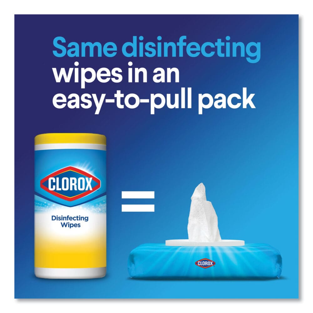 Disinfecting Wipes, Easy Pull Pack, 1-Ply, 8 x 7, Fresh Scent, White, 75 Towels/Box - Image 11