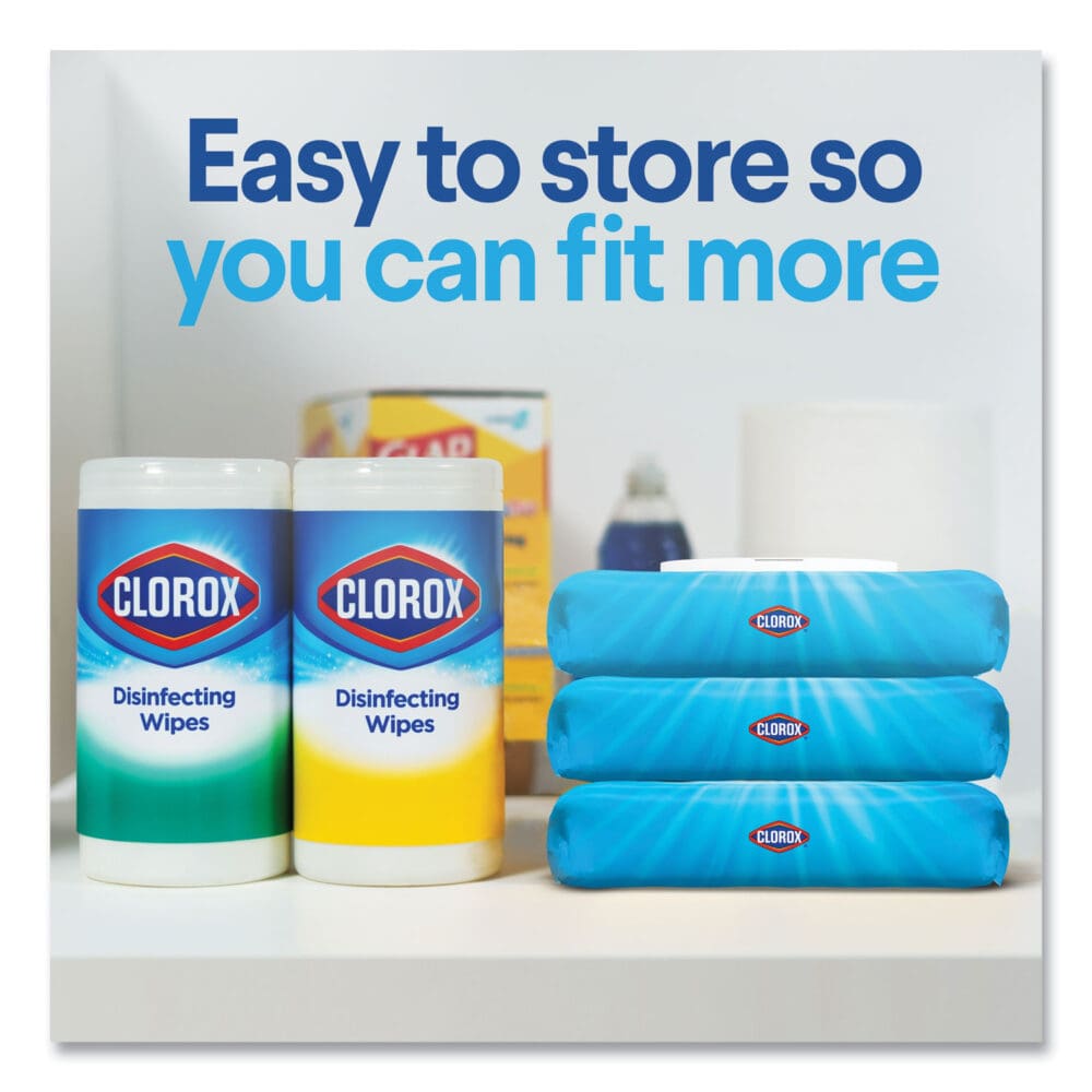 Disinfecting Wipes, Easy Pull Pack, 1-Ply, 8 x 7, Fresh Scent, White, 75 Towels/Box - Image 8