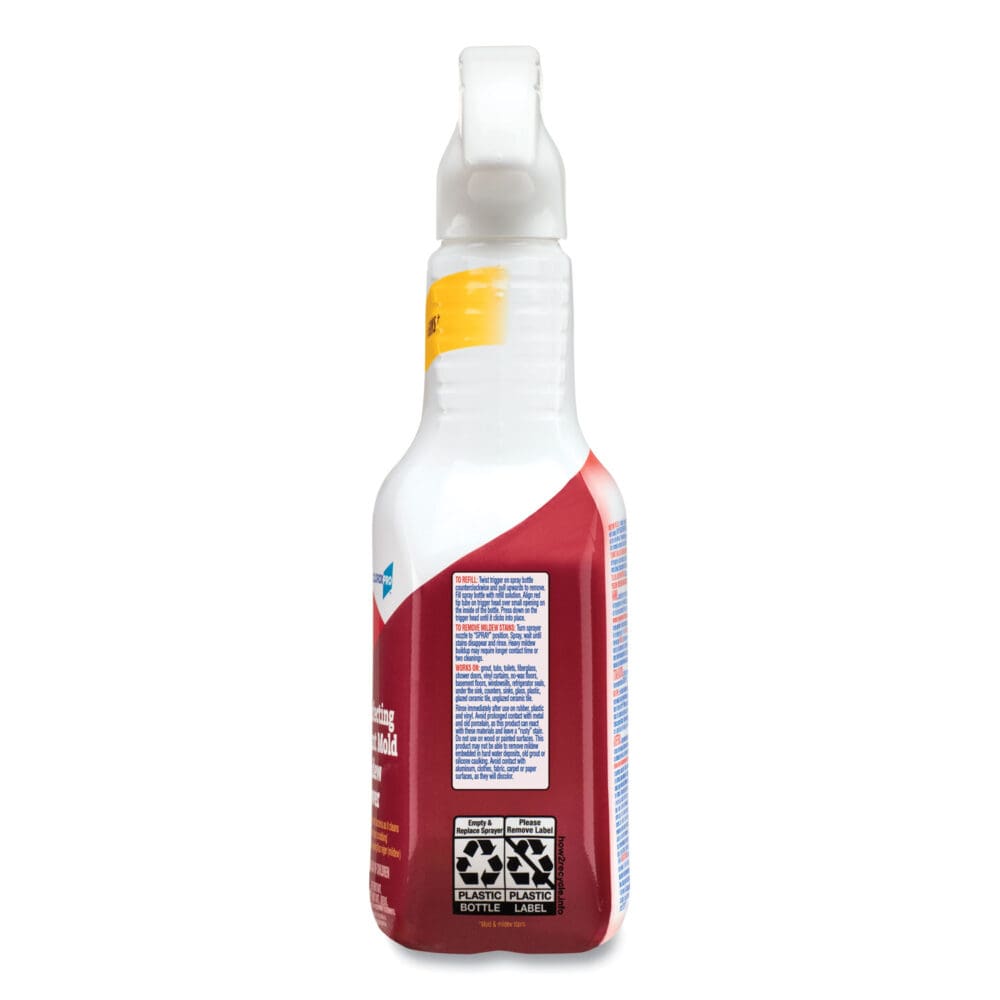Disinfects Instant Mildew Remover, 32 oz Smart Tube Spray - Image 4