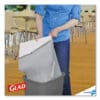 ForceFlex Tall Kitchen Drawstring Trash Bags, 13 gal, 0.72 mil, 23.75" x 24.88", Gray, 100/Box - Image 6