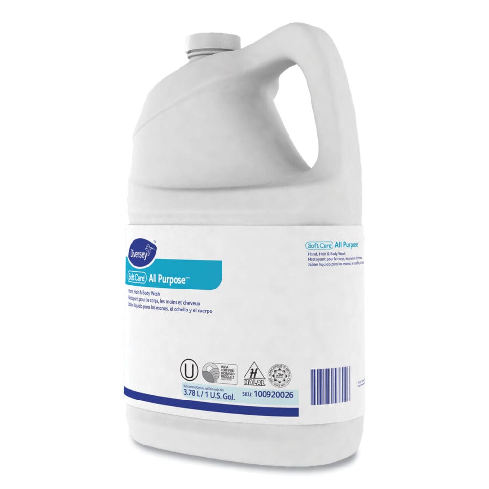 Soft Care All Purpose Liquid, Gentle Floral, 1 gal Bottle, 4/Carton - Image 4