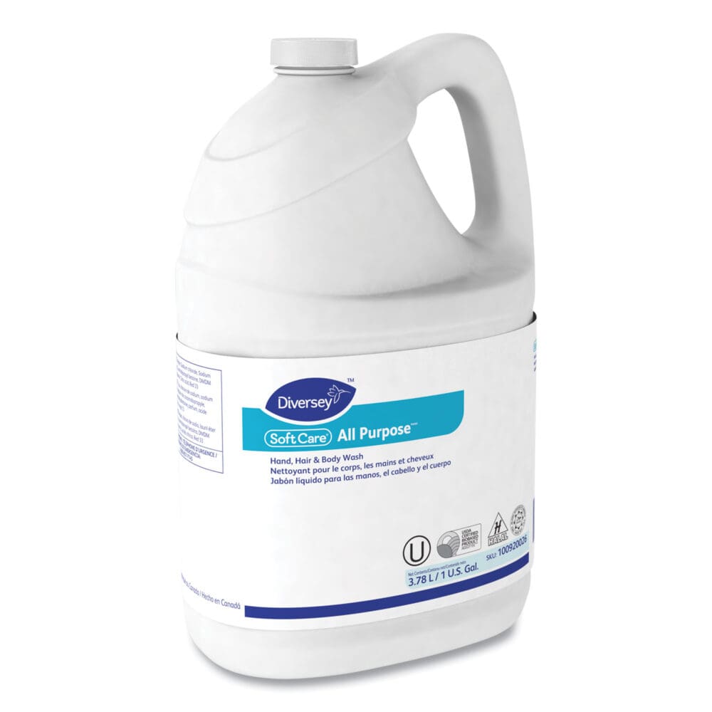 Soft Care All Purpose Liquid, Gentle Floral, 1 gal Bottle, 4/Carton - Image 3