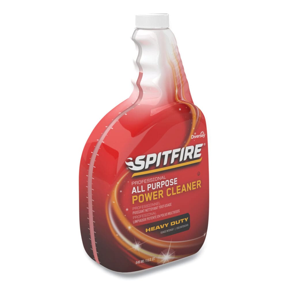 Spitfire All Purpose Power Cleaner, Liquid, 32 oz Spray Bottle, 4/Carton - Image 3