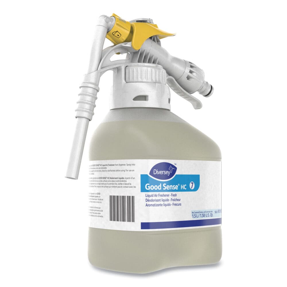 Good Sense Liquid Odor Counteractant, Fresh, 1.5 L RTD Bottle, 2/Carton - Image 2