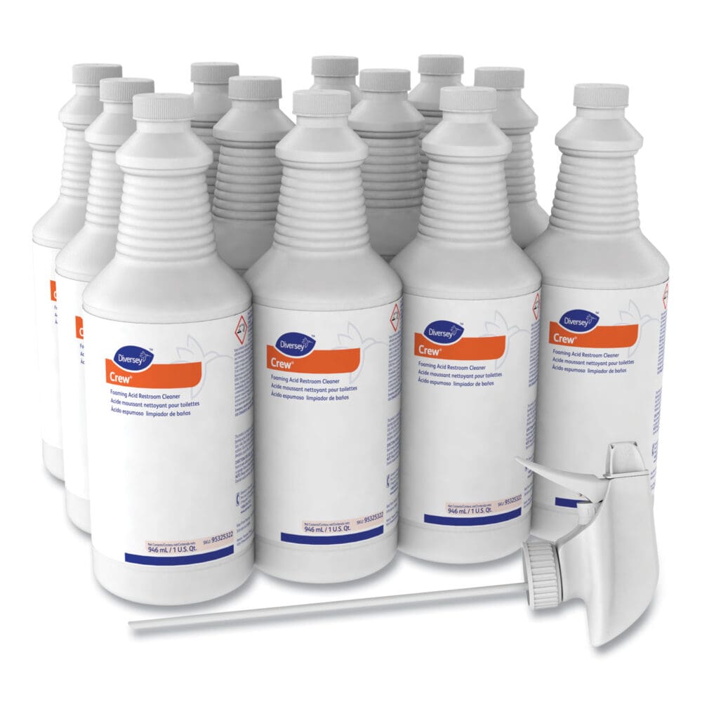 Foaming Acid Restroom Cleaner, Fresh Scent, 32 oz Spray Bottle, 12/Carton - Image 4