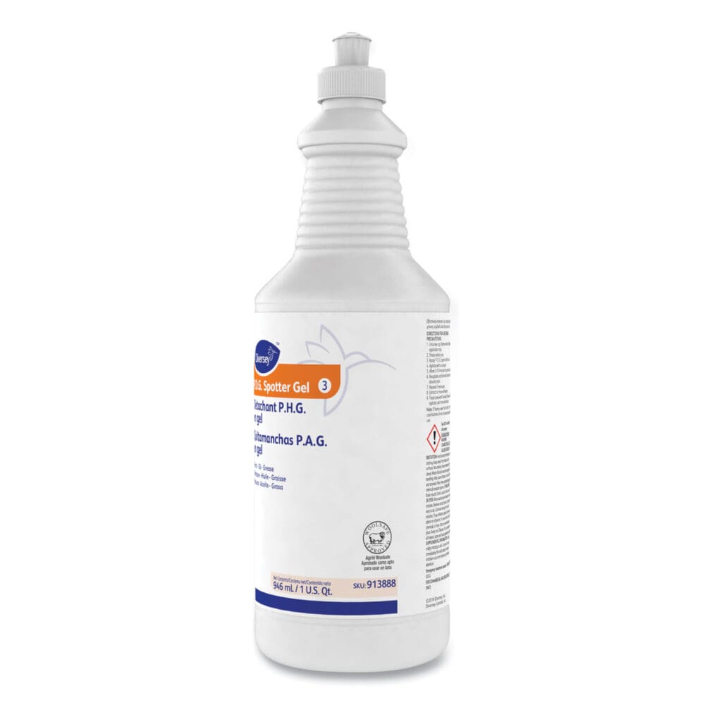 Paint, Oil and Grease Spotter Gel, Fruity Scent, 32 oz Squeeze Bottle, 6/Carton - Image 3