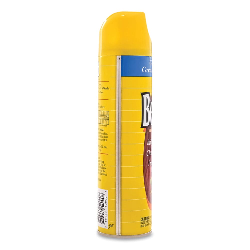 Behold Furniture Polish, Lemon, 12.5 oz Aerosol Spray, 6/Carton - Image 2