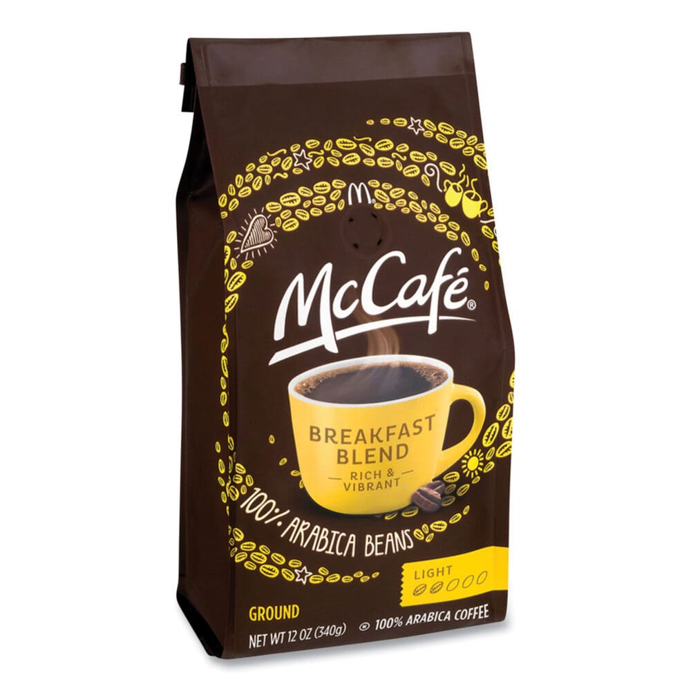 Ground Coffee, Breakfast Blend, 12 oz Bag - Image 5