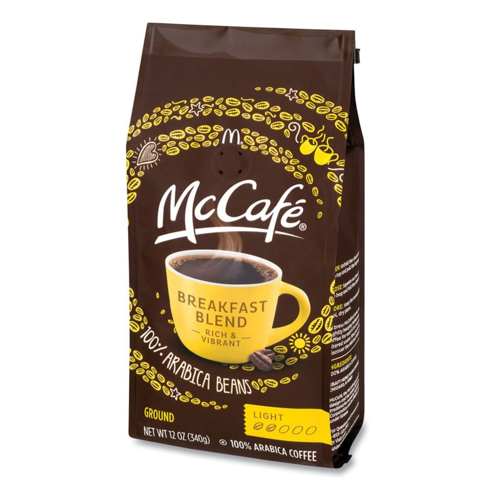 Ground Coffee, Breakfast Blend, 12 oz Bag - Image 2