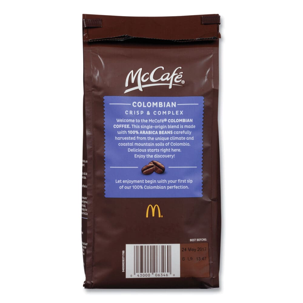 Ground Coffee, Colombian, 12 oz Bag - Image 4