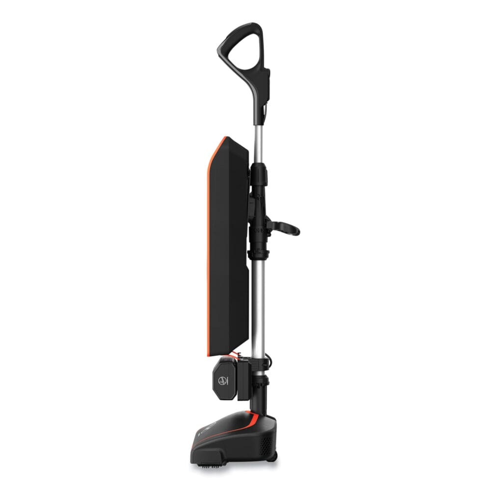 HVRPWR 40V Cordless Upright Vacuum, 13" Cleaning Path, Black/Orange - Image 3