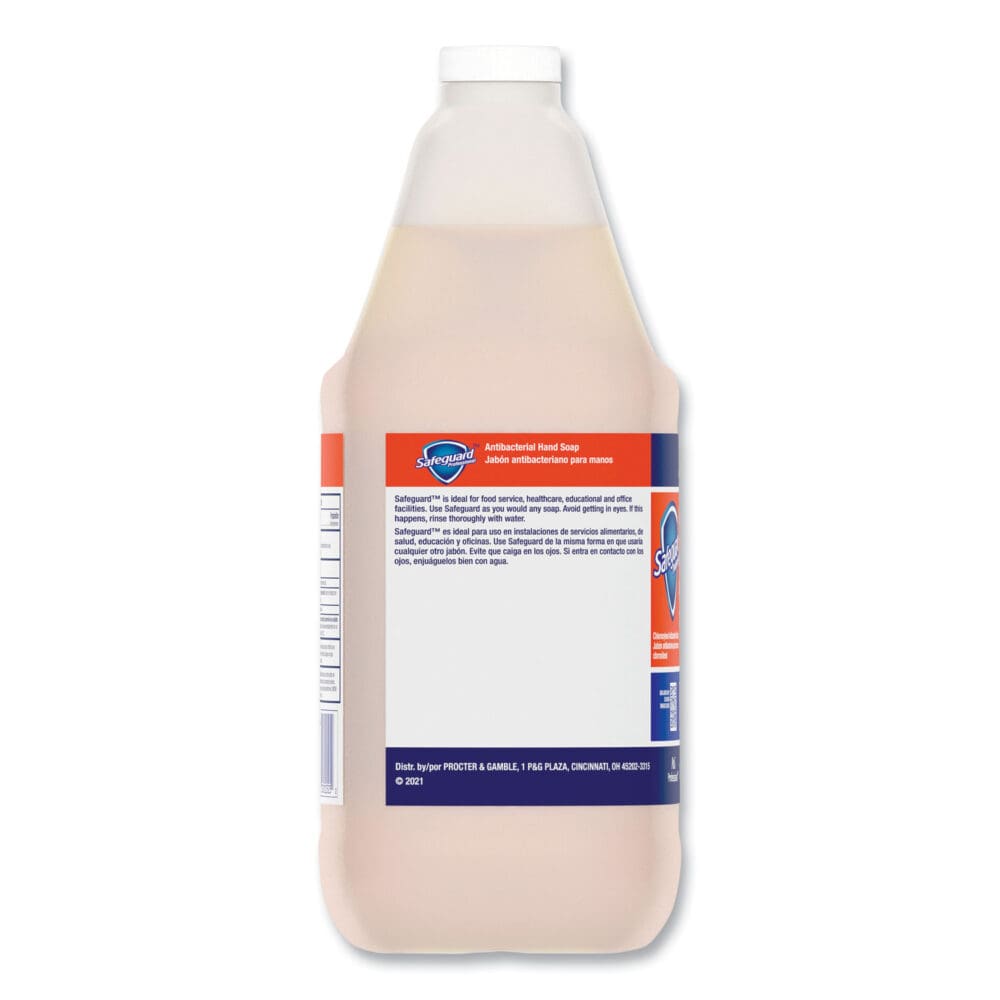 Antibacterial Liquid Hand Soap, Light Scent, 1 gal Bottle, 2/Carton - Image 2