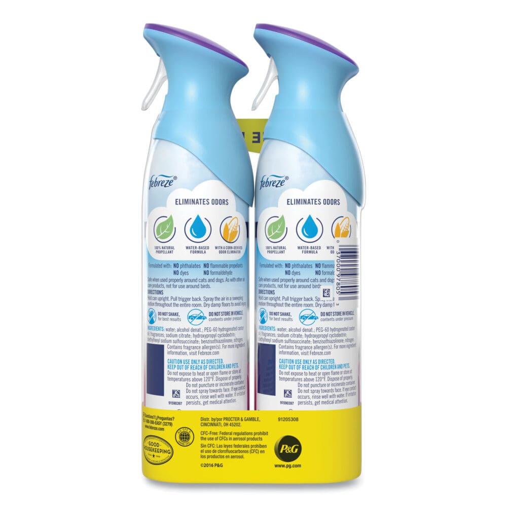 AIR, Spring and Renewal, 8.8 oz Aerosol Spray, 2/Pack, 6 Pack/Carton - Image 6