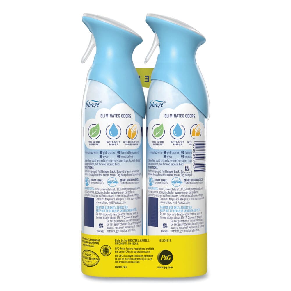 AIR, Linen and Sky, 8.8 oz Aerosol Spray, 2/Pack, 6 Pack/Carton - Image 6