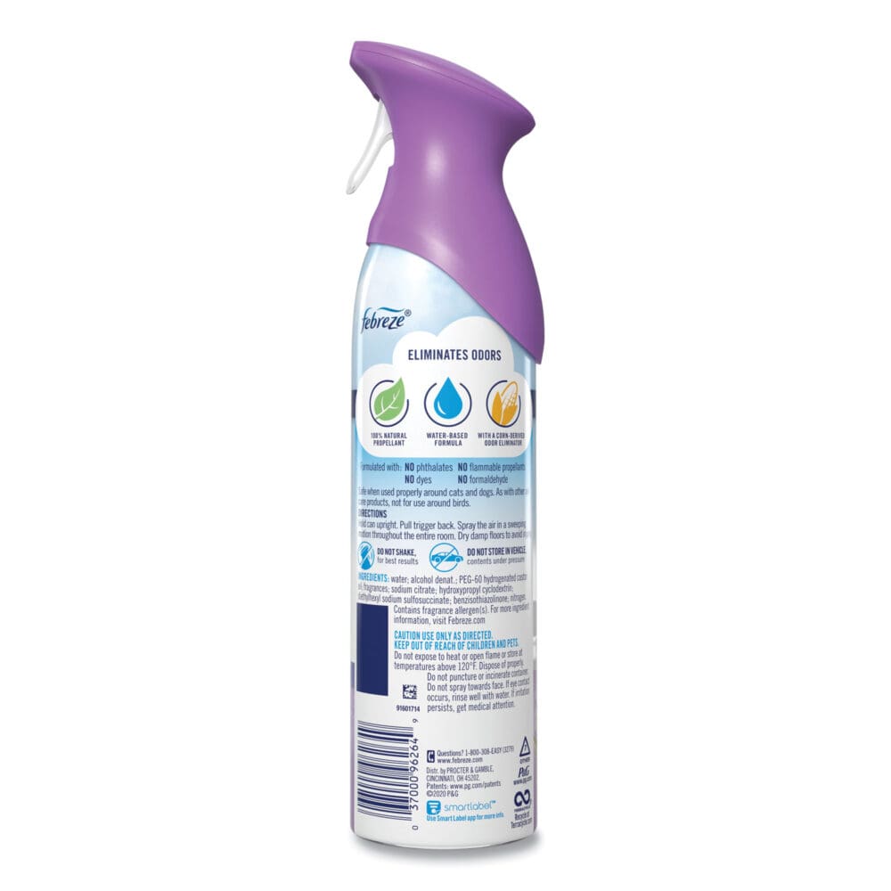 AIR, Mediterranean Lavender, 8.8 oz Aerosol Spray, 6/Carton - Image 5