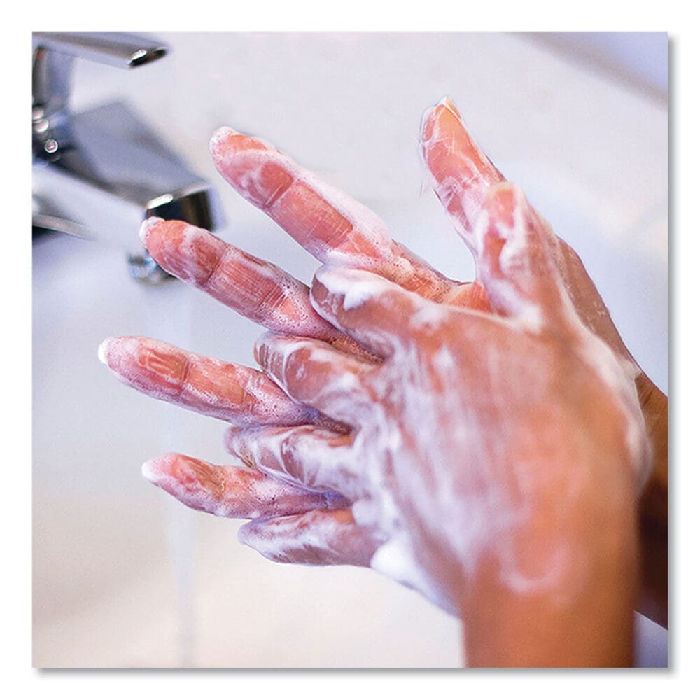 Antibacterial Liquid Hand Soap, Light Scent, 1 gal Bottle, 2/Carton - Image 7