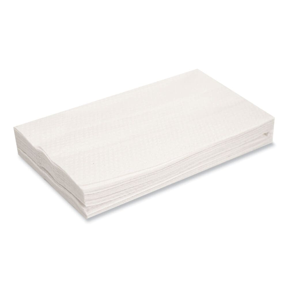 Morsoft Dispenser Napkins, 1-Ply, 6 x 13, White, 500/Pack, 20 Packs/Carton - Image 4