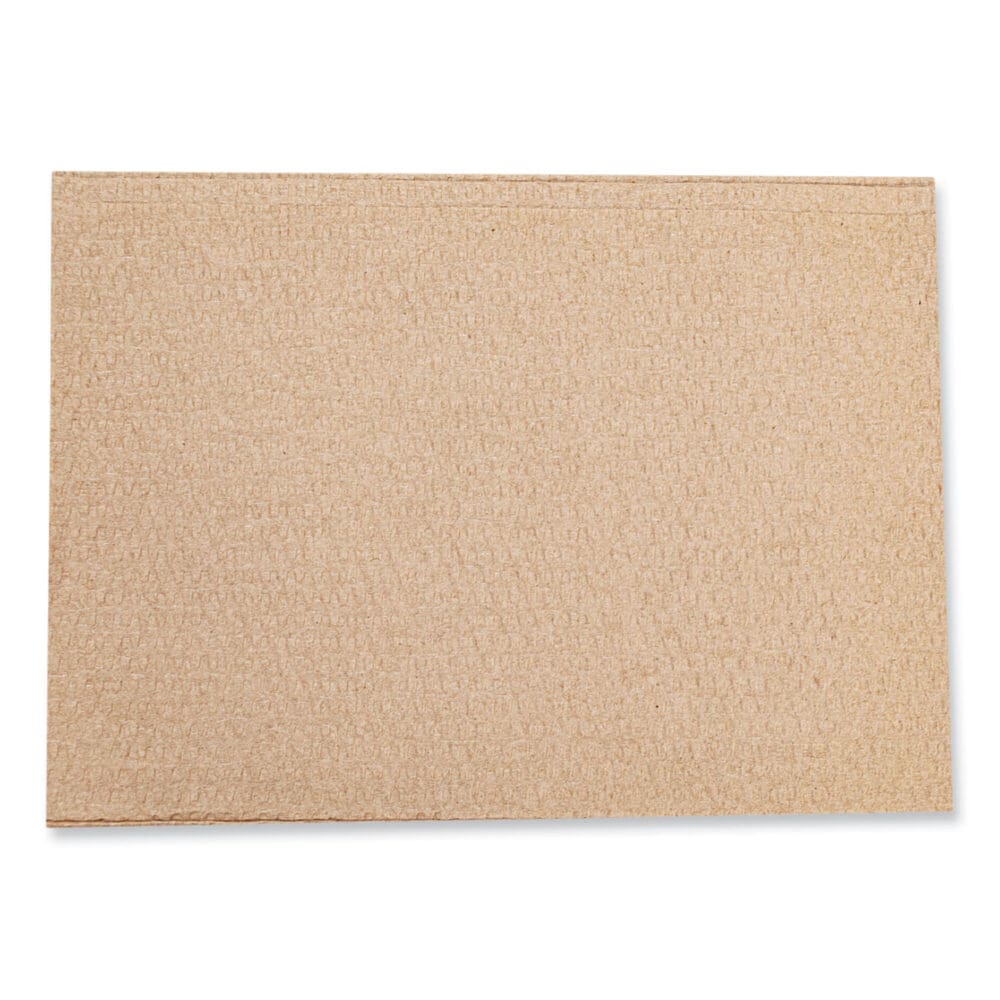 Valay Interfolded Napkins, 1-Ply, 6.3 x 8.85, Kraft, 6,000/Carton - Image 4