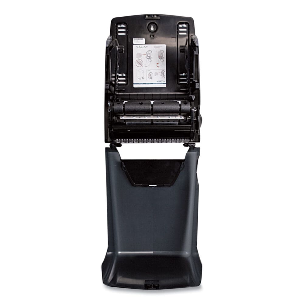 Valay Proprietary Roll Towel Dispenser, 11.75 x 8.5 x 14, Black - Image 5