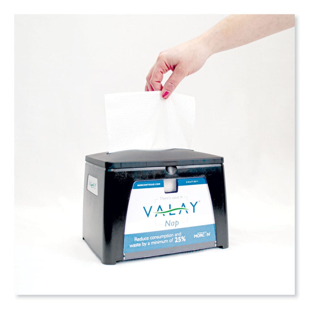 Valay Table Top Napkin Dispenser, 6.5 x 8.4 x 6.3, Black - Image 6