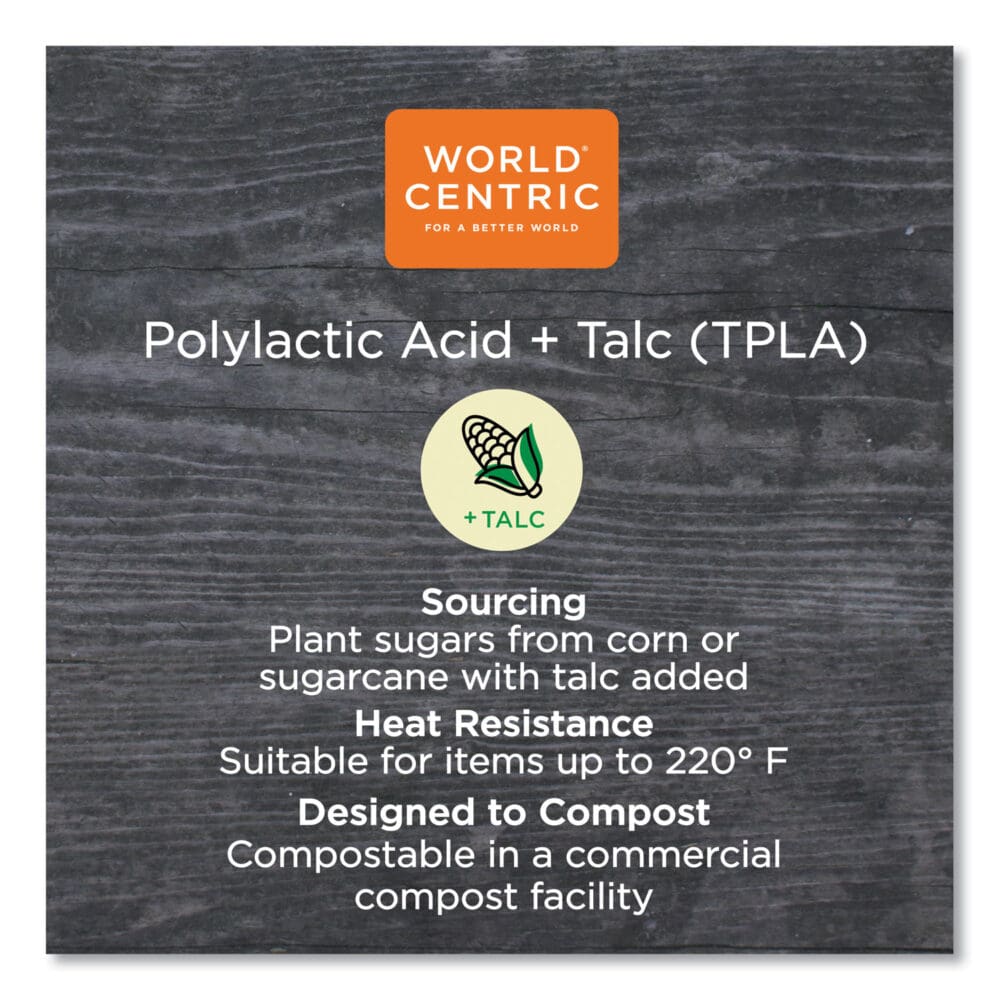 TPLA Compostable Cutlery, Knife, 6.7", White, 1,000/Carton - Image 9