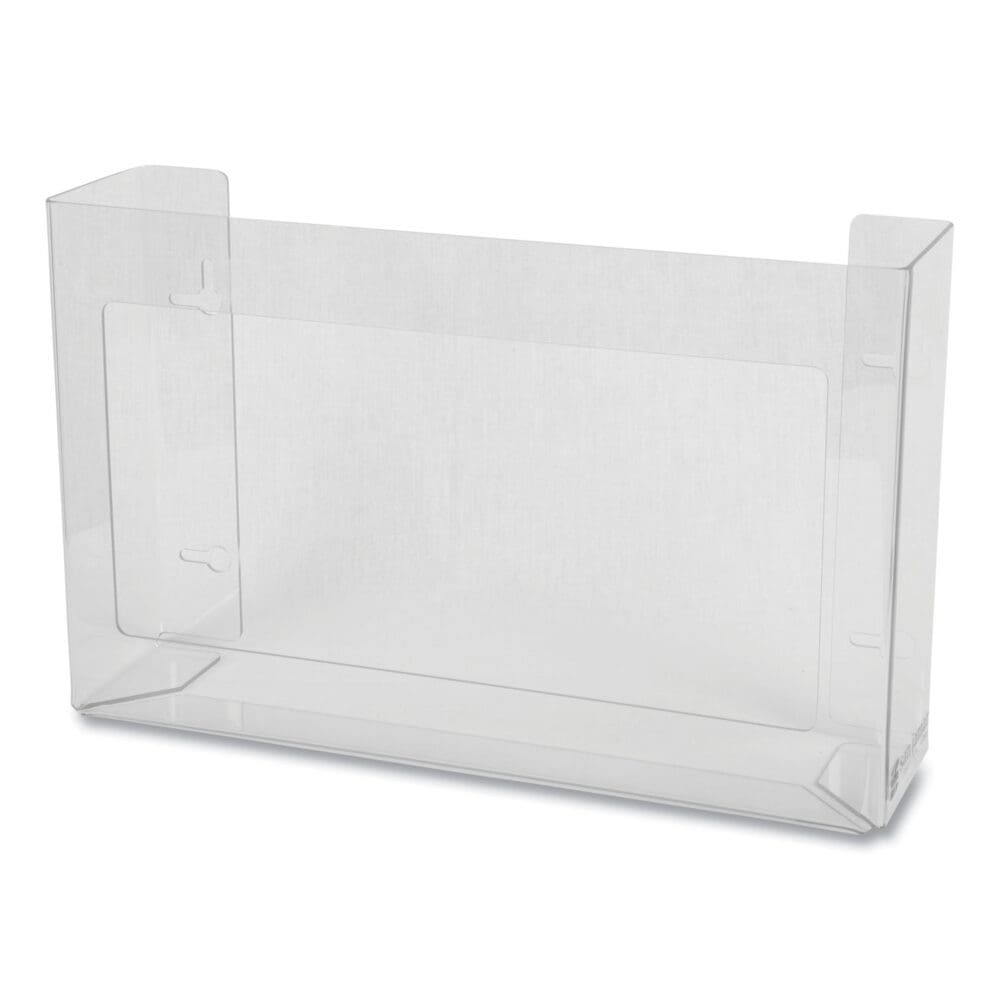 Clear Plexiglas Disposable Glove Dispenser, 3-Box, Plexiglas, Clear, 18 x 3.75 x 10 - Image 2