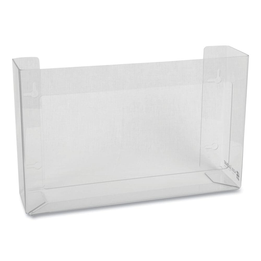 Clear Plexiglas Disposable Glove Dispenser, 3-Box, Plexiglas, Clear, 18 x 3.75 x 10 - Image 4