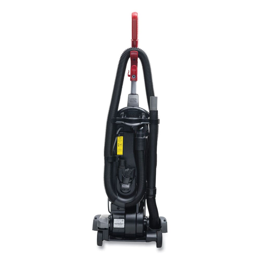 FORCE QuietClean Upright Vacuum SC5845B, 15" Cleaning Path, Black - Image 3