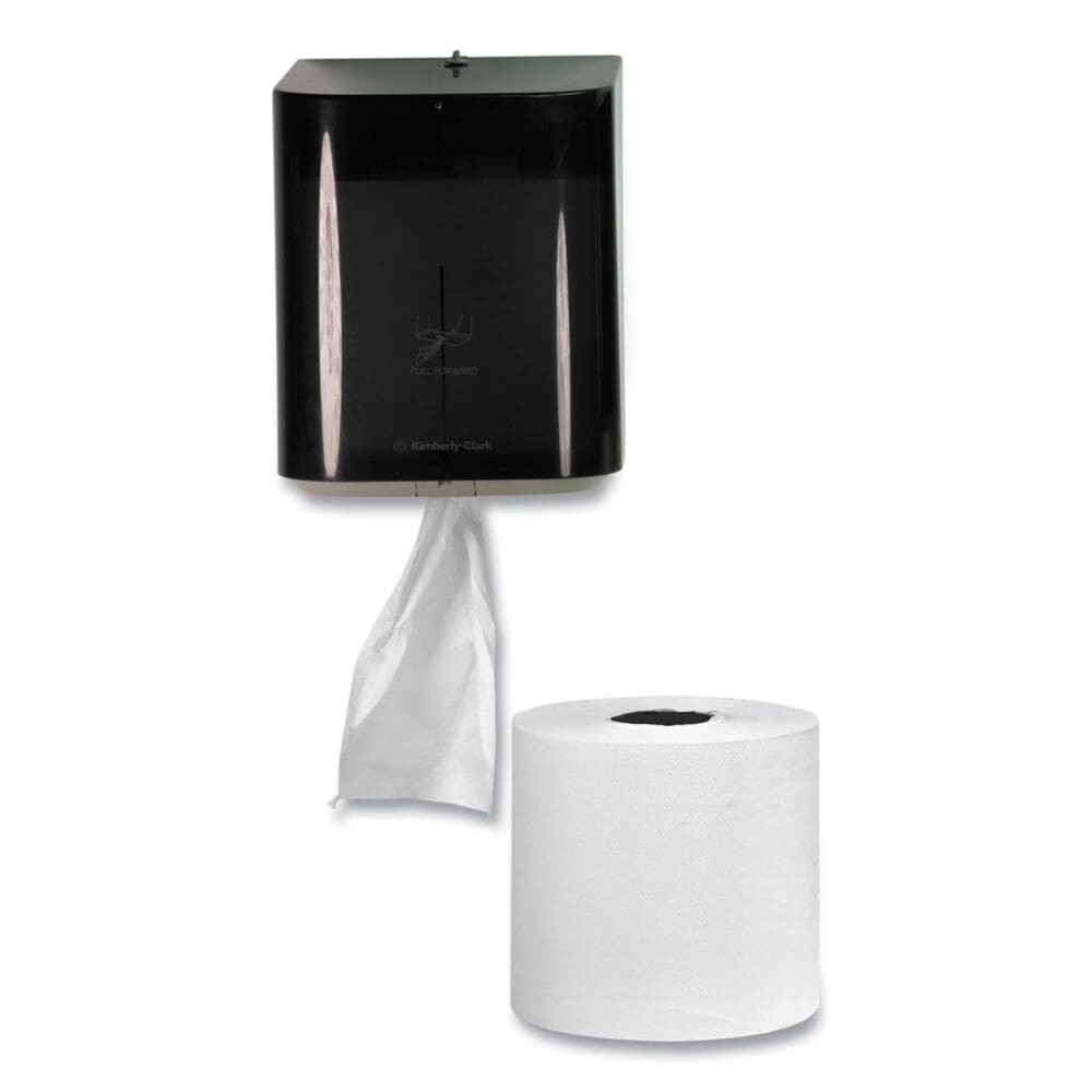 In-Sight Sr. Center Pull Dispenser, 10.65 x 10 x 12.5, Smoke - Image 3