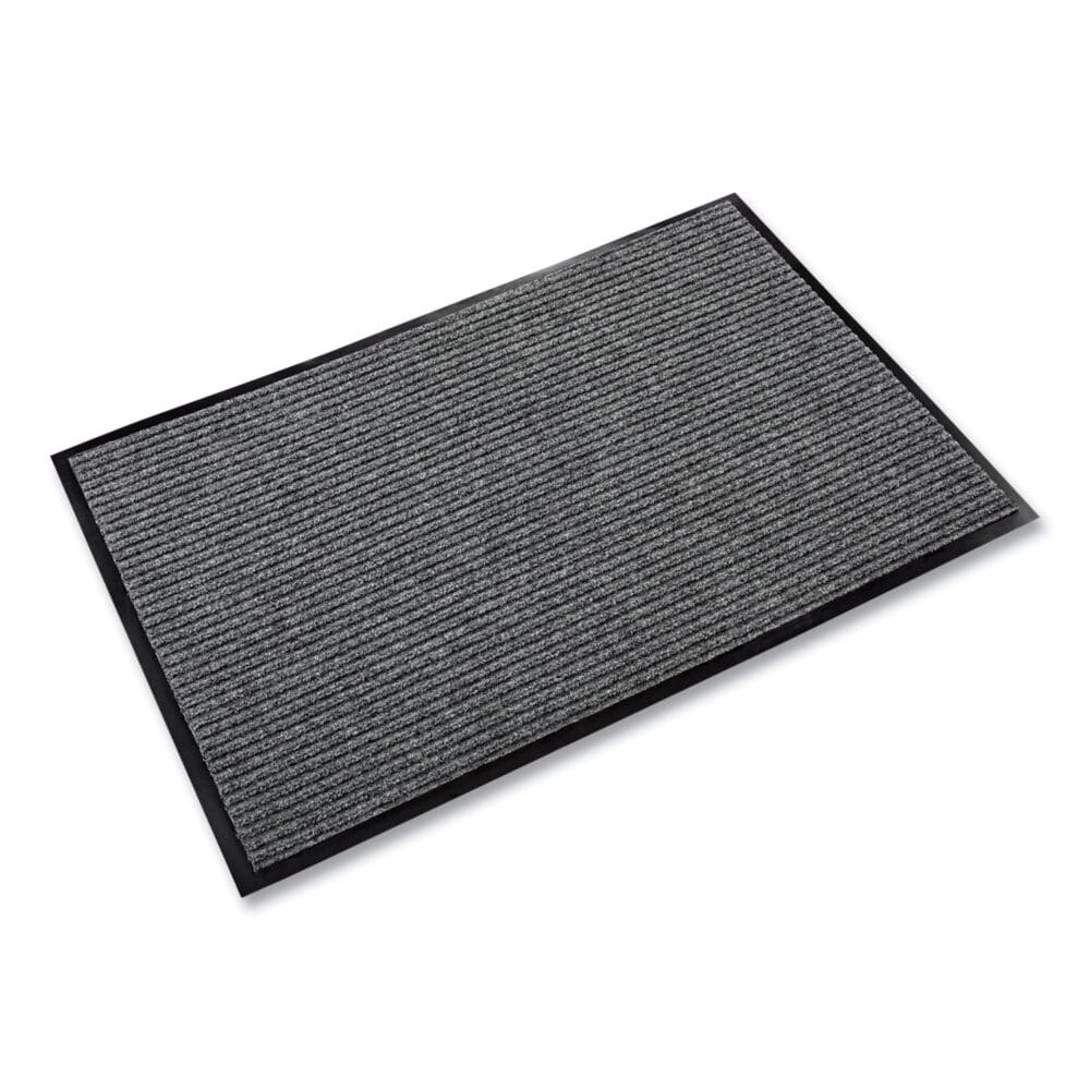 Needle Rib Wipe and Scrape Mat, Polypropylene, 36 x 60, Gray - Image 3