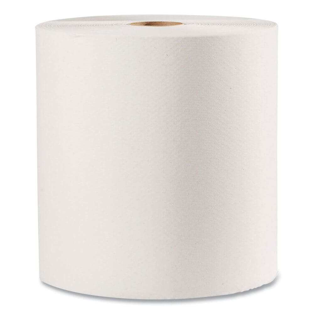 Pacific Blue Select Premium Nonperf Paper Towels, 2-Ply, 7.88 x 350 ft, White, 12 Rolls/Carton - Image 6